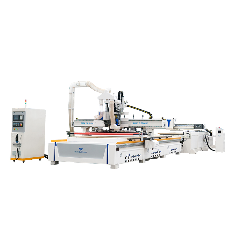 2140ATC 子母鋸開(kāi)料機(jī)上下料+貼標(biāo)機(jī)